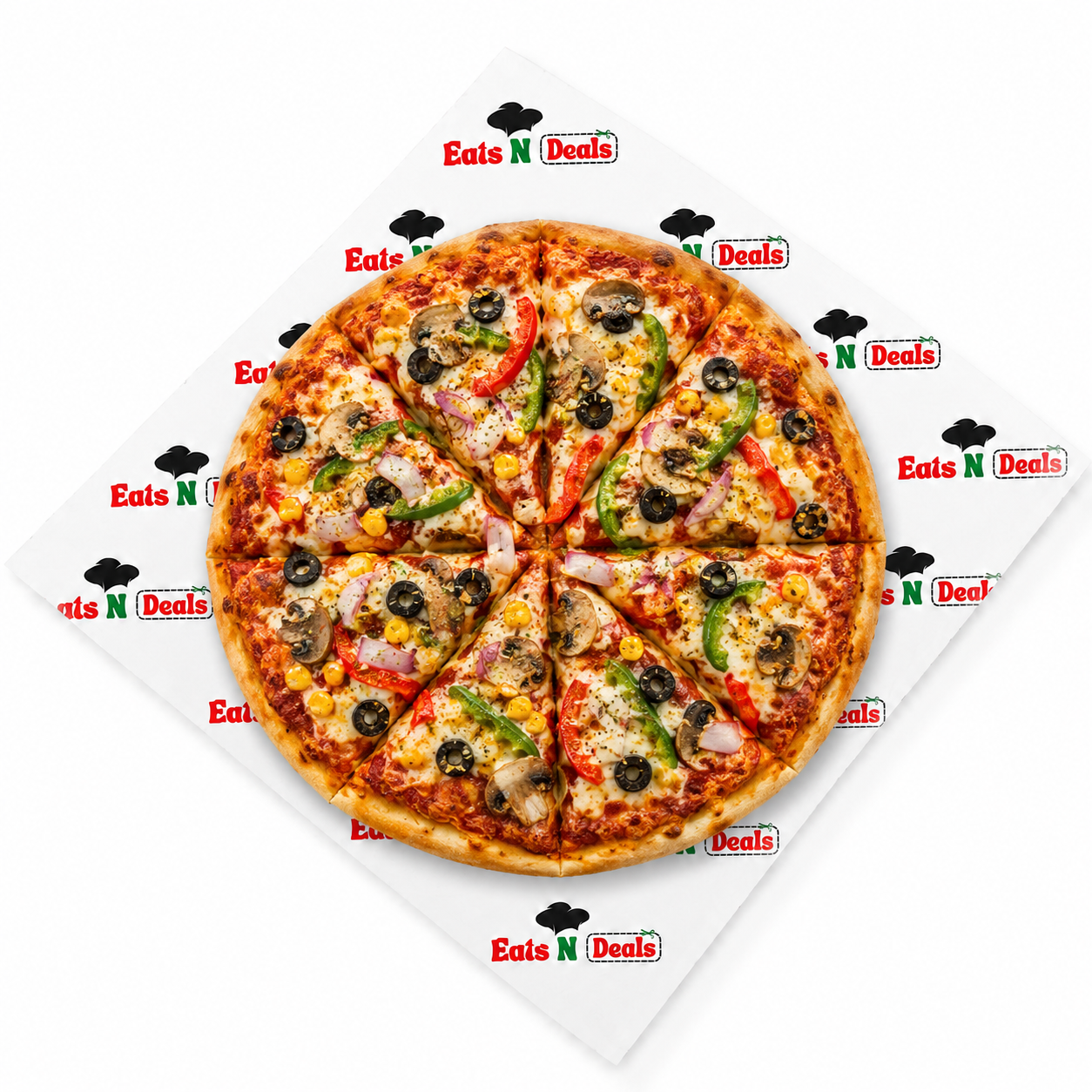14" Veggie Hot Pizza