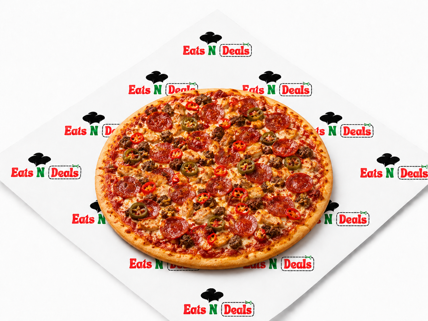 10" 3 Musketeers Pizza