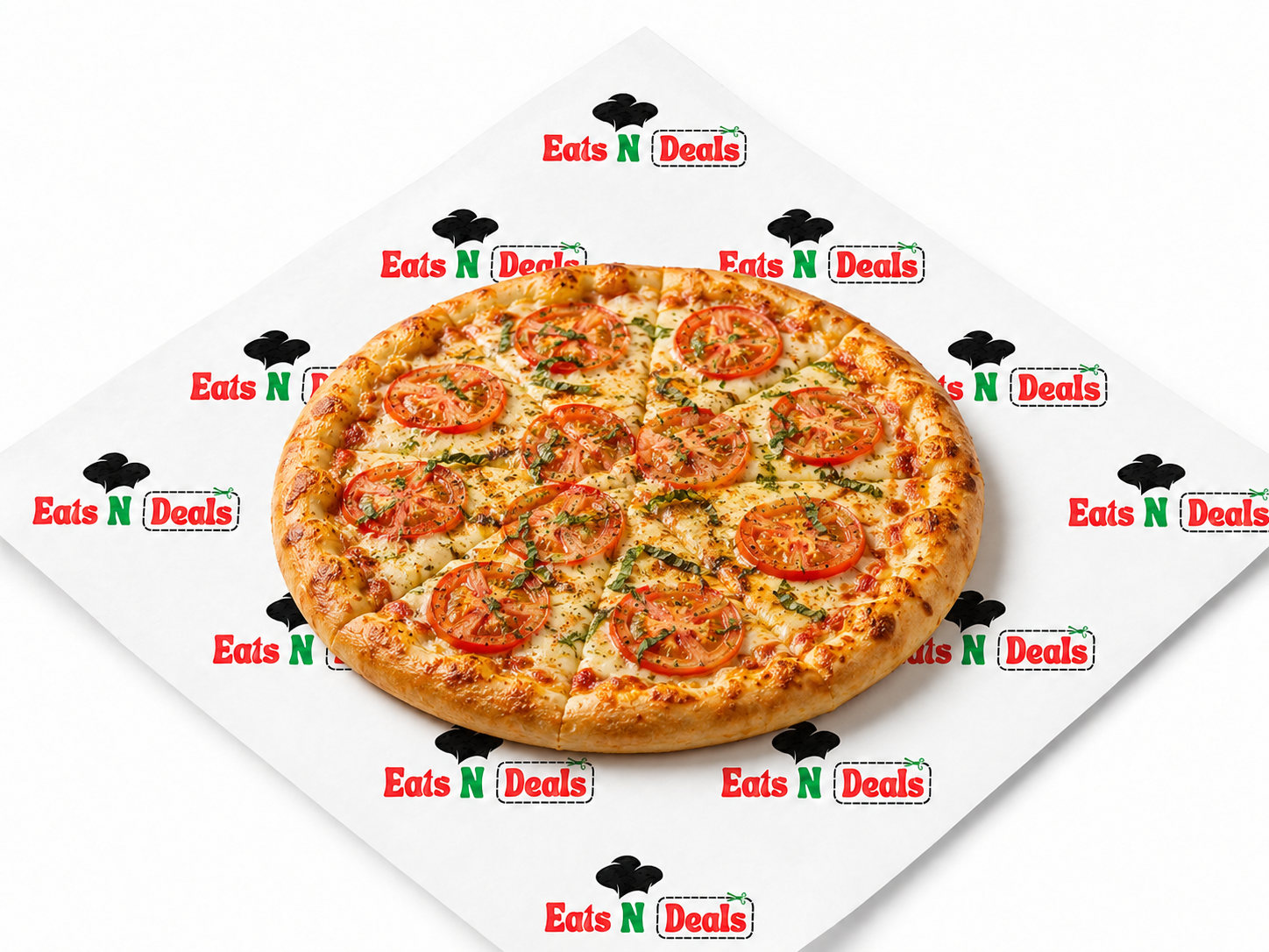 14" Garlic Tom Tom Pizza